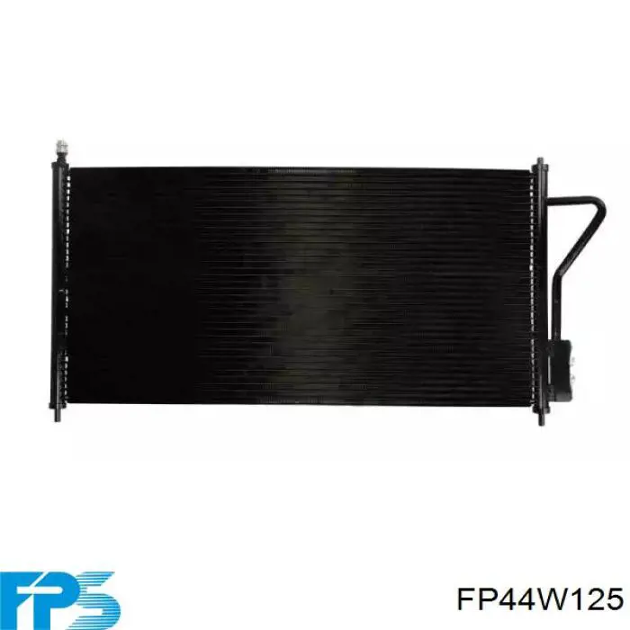 FP44W125 FPS Дифузор радіатора охолодження, в зборі з мотором і крильчаткою