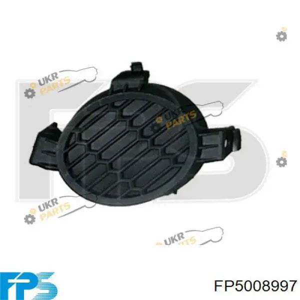 FP5008997 FPS заглушка/ решітка протитуманних фар бампера переднього, ліва