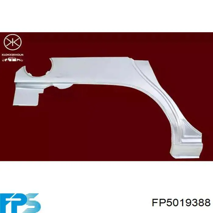Подкрильнікі переднього крила, правий FPS FP5019388 ціна, від 19.77 USD