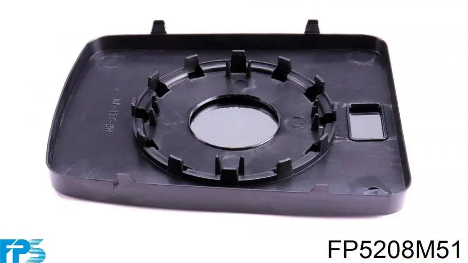 Скло дзеркала заднього виду, лівого Fast FT88592