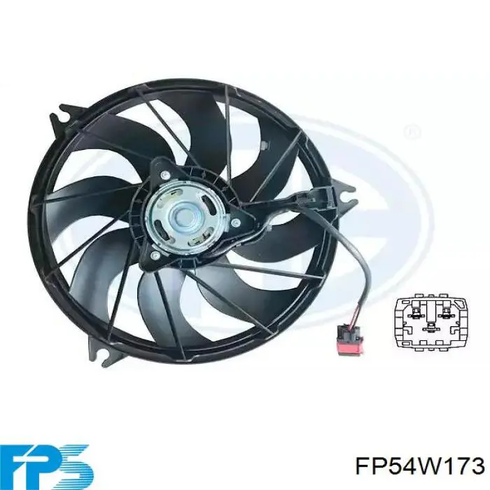 FP54W173 FPS Електровентилятор радіатора