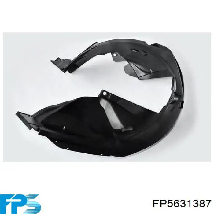 Підкрилок переднього крила, лівий Renault (RVI) 638410859R ціна, від 15.73 USD