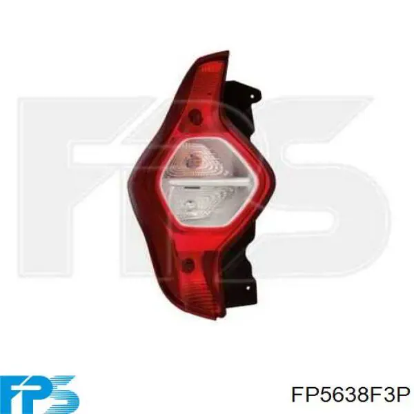 Ліхтар задній лівий FPS FP5638F3P ціна, від 76.82 USD