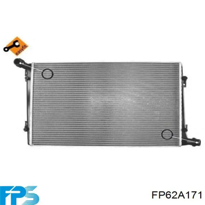 FP62A171 FPS радіатор охолодження двигуна