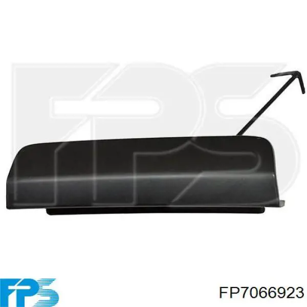 FP7066923 FPS Заглушка бампера буксирувального гака, передня ліва
