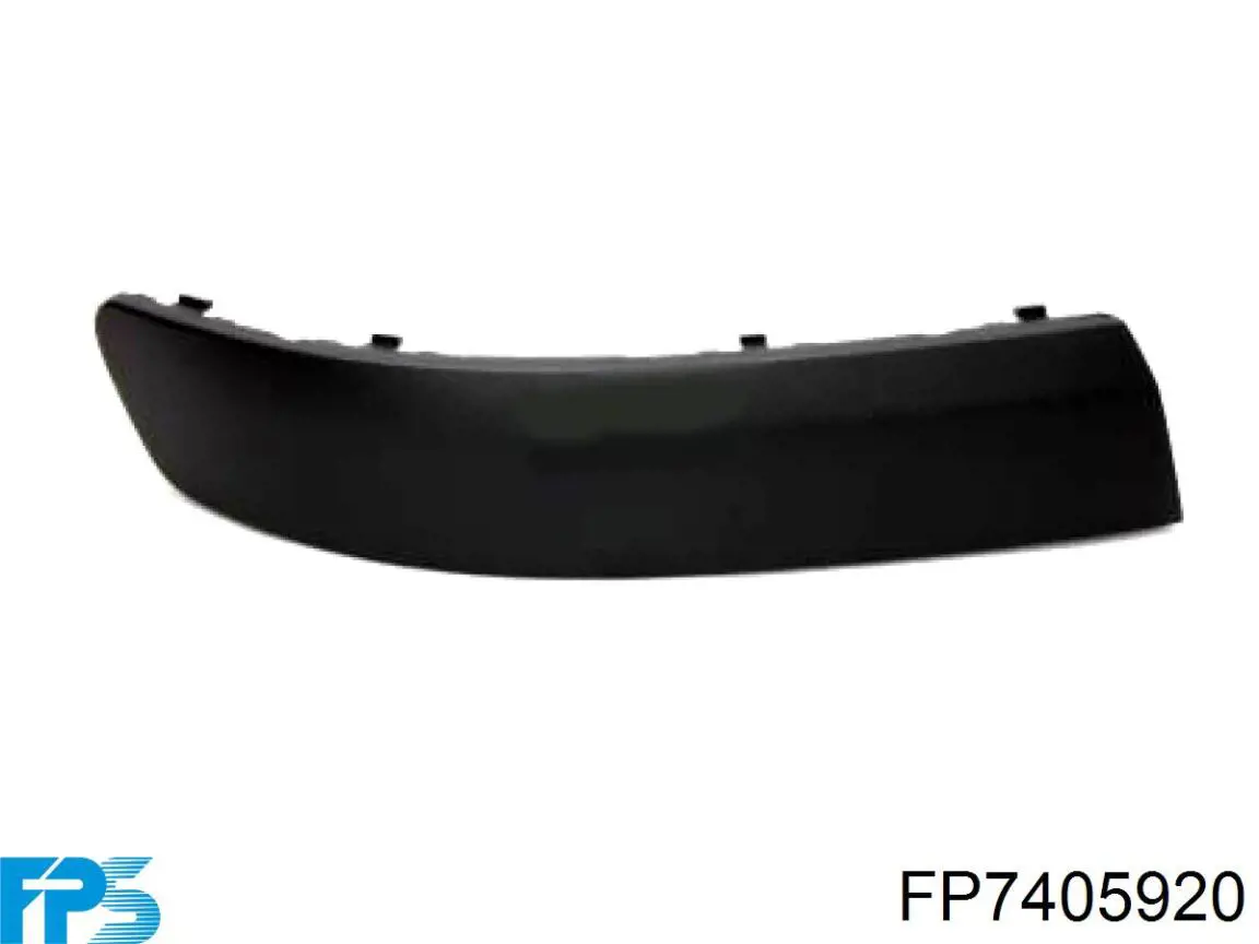 Решітка переднього бампера, центральна FPS FP7405920 ціна, від 17.55 USD