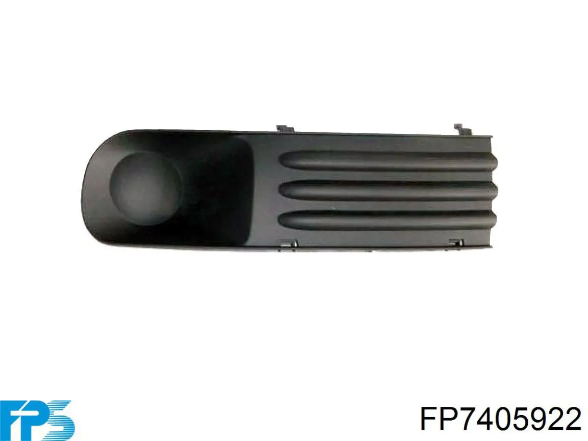 FP7405922 FPS Молдинг переднього бампера, правий