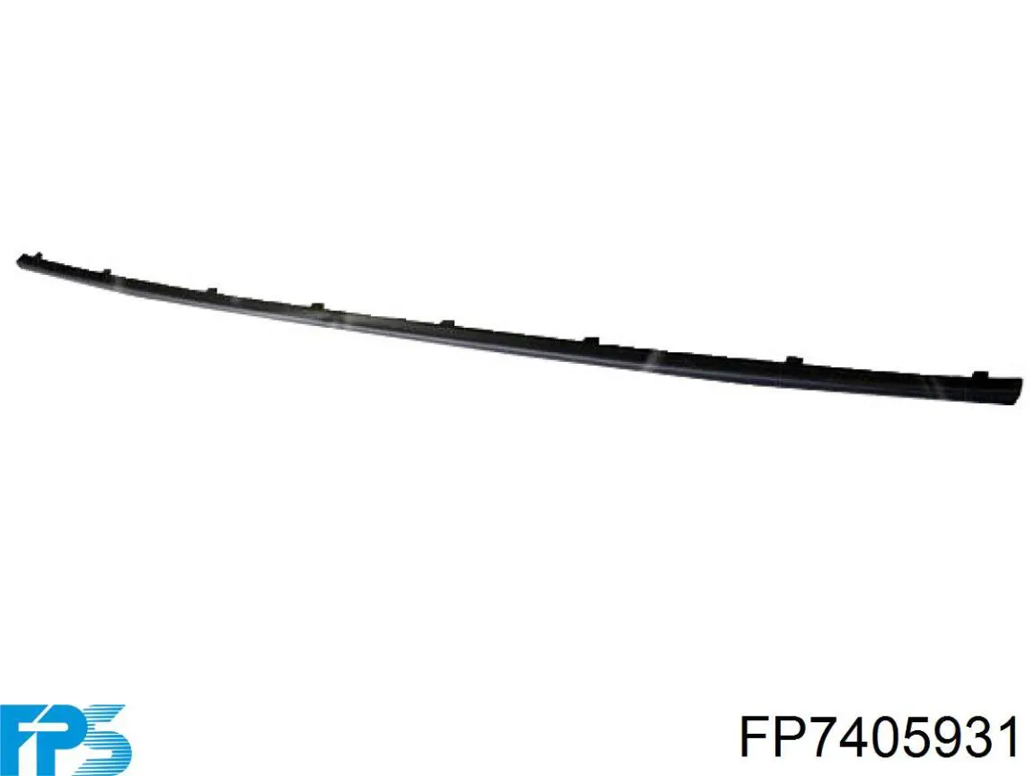 FP7405931 FPS Направляюча переднього бампера, ліва