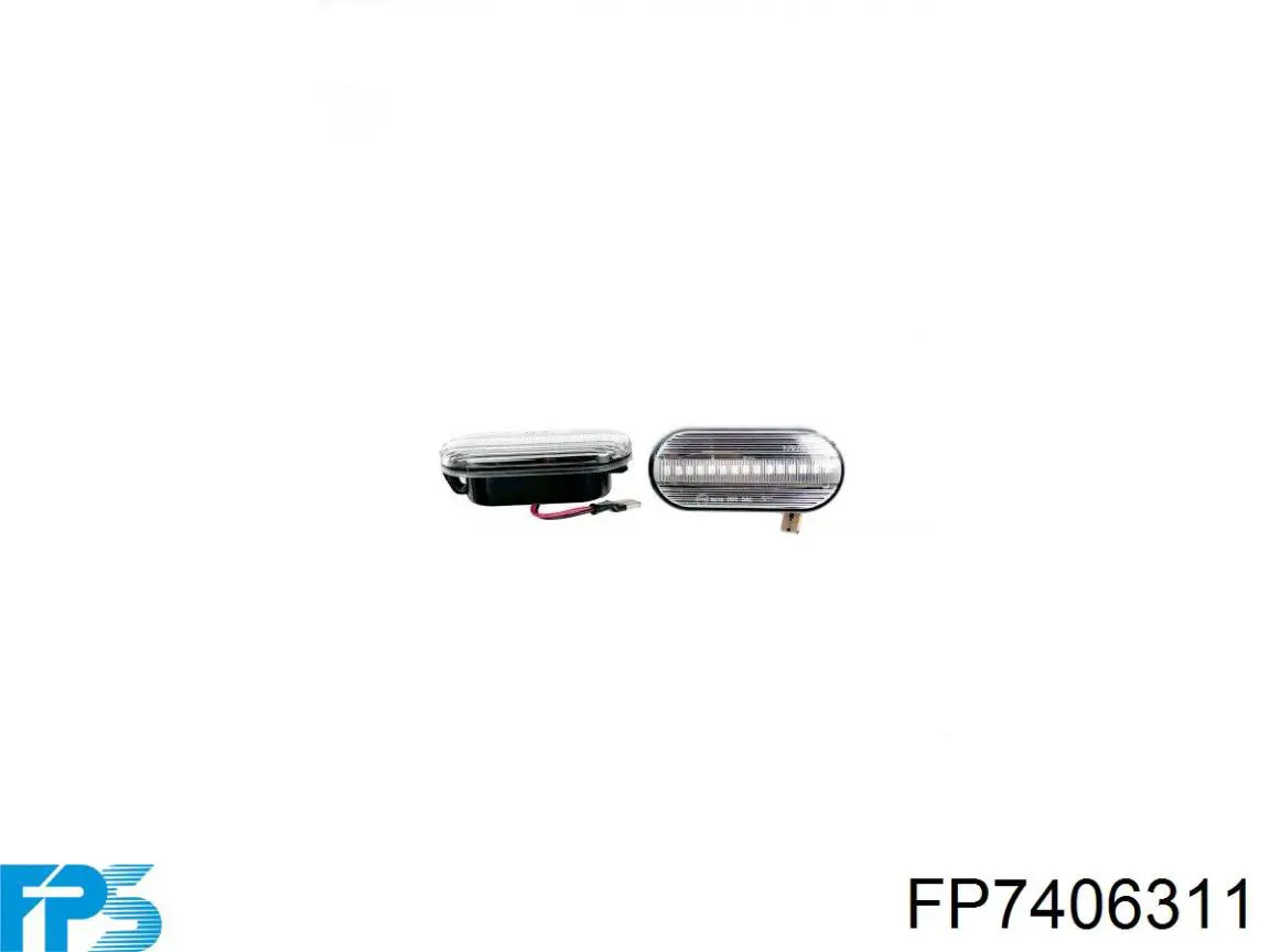 Крило переднє ліве FP7406311 FPS