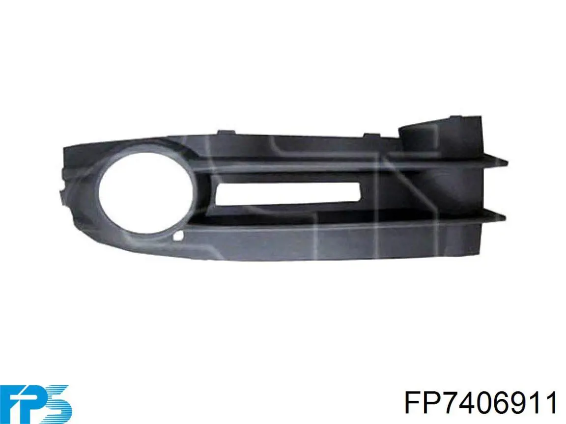 FP7406911 FPS заглушка/ решітка протитуманних фар бампера переднього, ліва