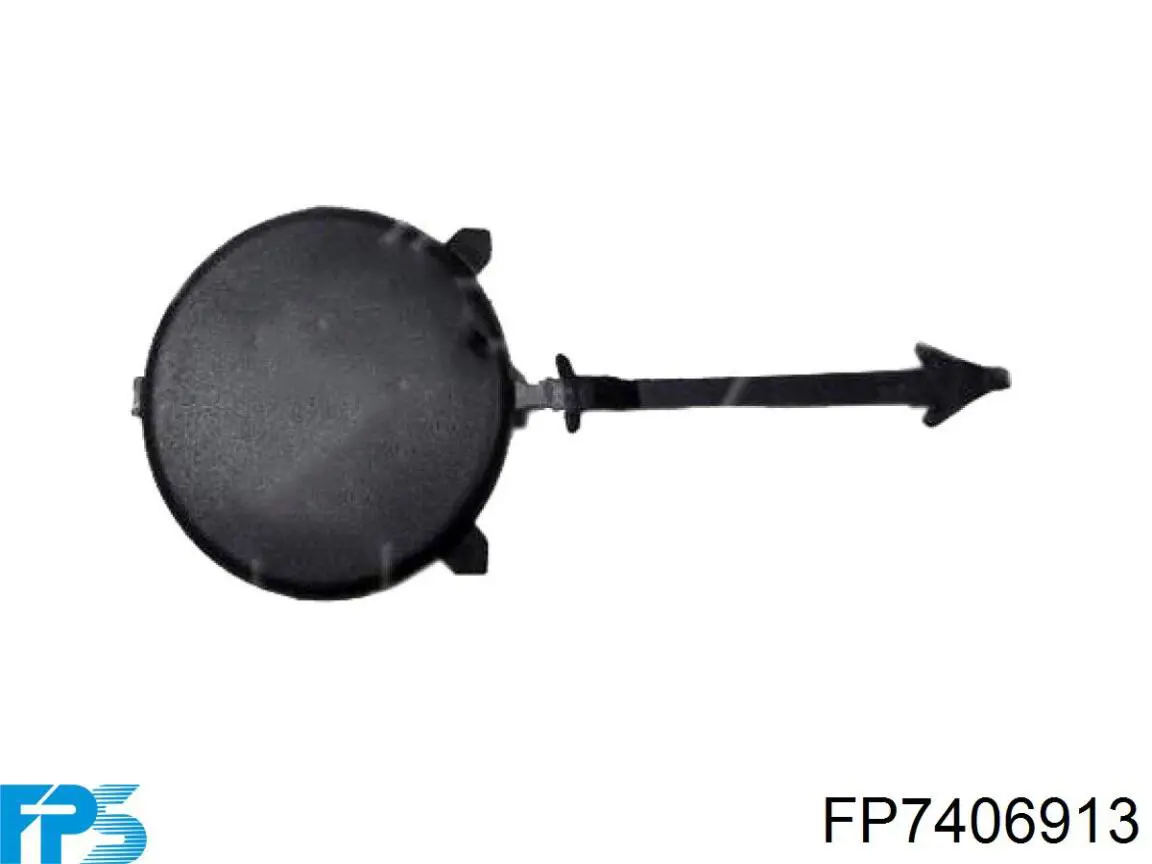FP7406913 FPS Решітка протитуманних фар ліва