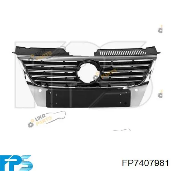 FP7407981 FPS Решітка радіатора