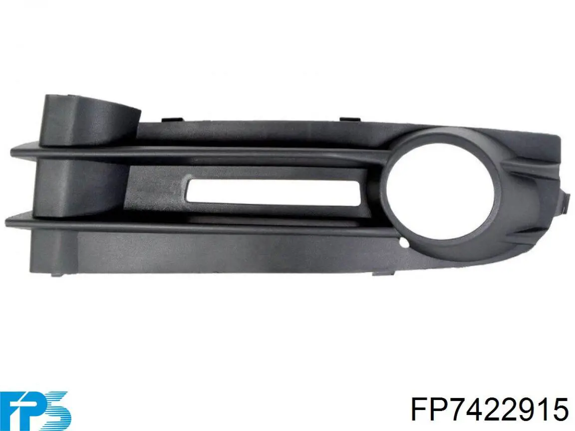 FP7422915 FPS заглушка/ решітка протитуманних фар бампера переднього, ліва