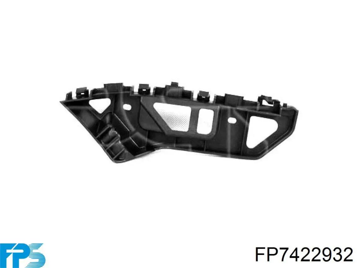 Направляюча переднього бампера, права Polcar 95U1078 ціна, від 7.05 USD