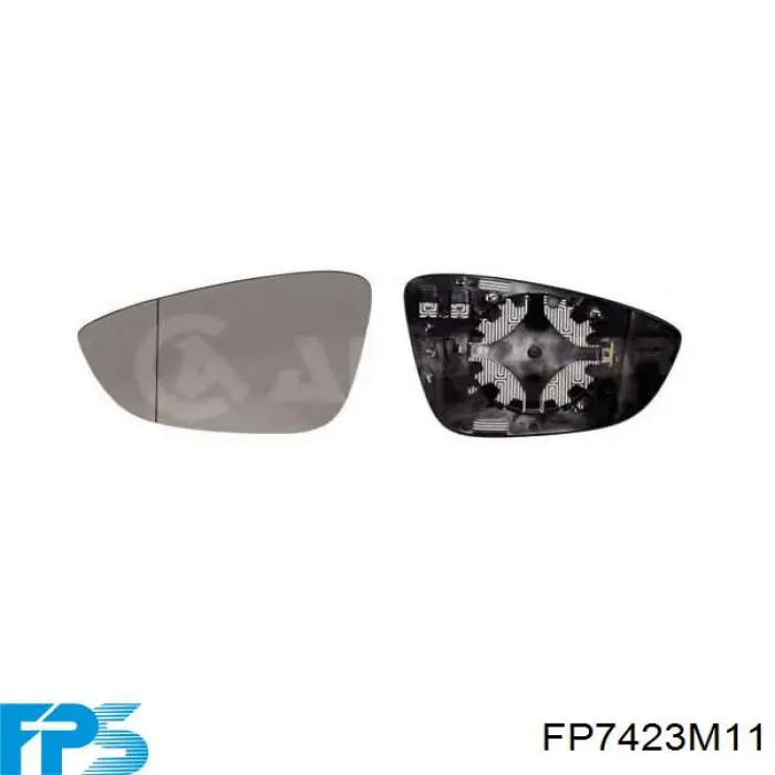 FP7423M11 FPS дзеркальний елемент дзеркала заднього виду, лівого
