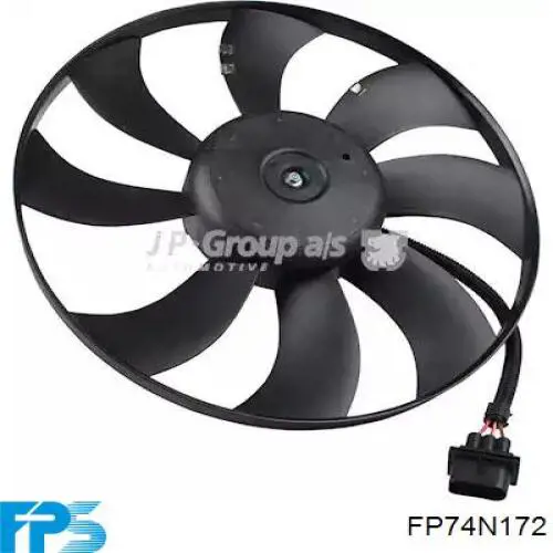 FP74N172 FPS Радіатор опалювача салону