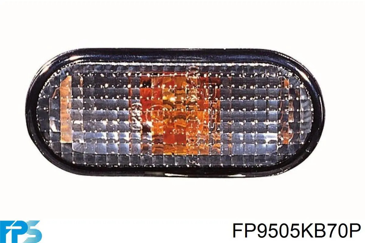 Повторювач повороту на крилі FP9505KB70P FPS