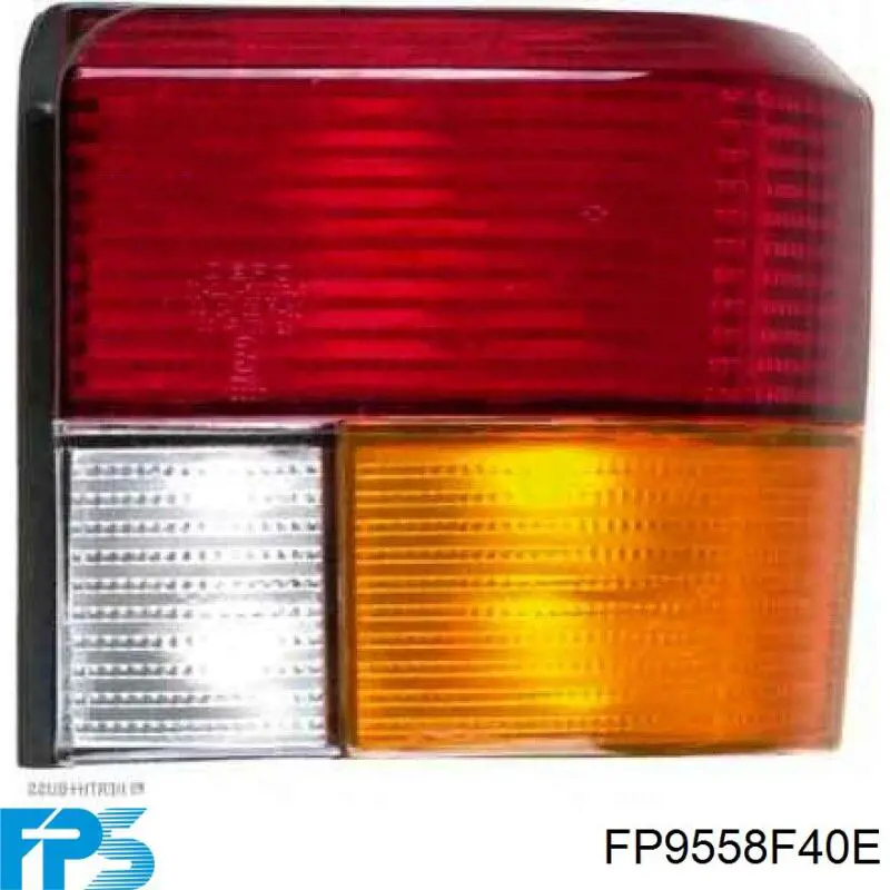 FP9558F40E Depo/Loro/Abakus Ліхтар задній (TUNING) (комплект з 2-х шт.)