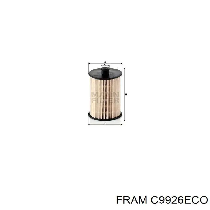 Фільтр тонкого очищення палива Fram C9926ECO ціна, від 15.98 USD