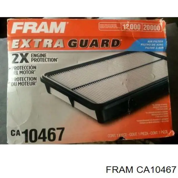 Повітряний фільтр CA10467 Fram