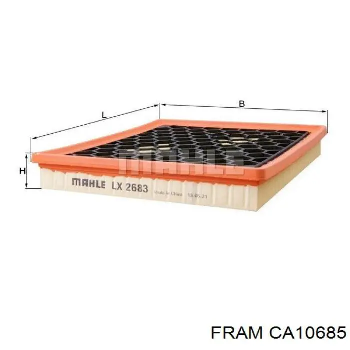 Купити CA10685 Fram Автомобільний фільтр повітря