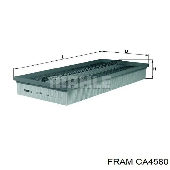 Елемент повітряного фільтра Fram CA4580 ціна, від 5.90 USD