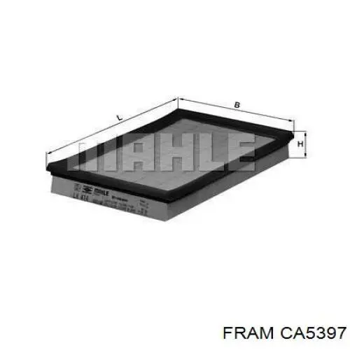 Фільтр повітряний CA5397 Fram