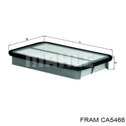Елемент повітряного фільтра Fram CA5466 ціна, від 4.41 USD