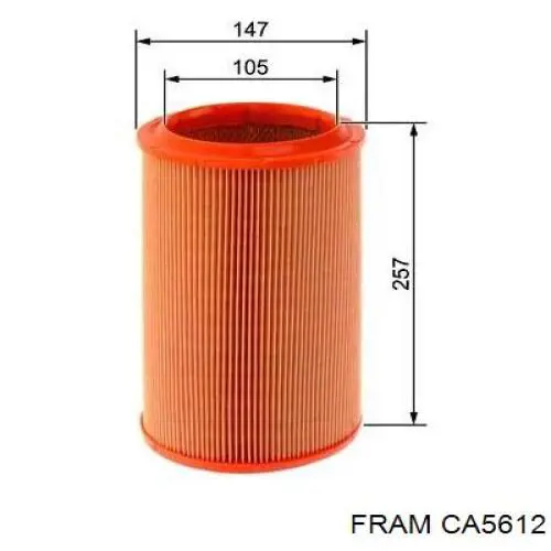 Купити 0060603977 Fiat/Alfa/Lancia Автомобільний фільтр повітря