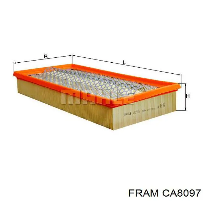 Фільтр повітряний CA8097 Fram