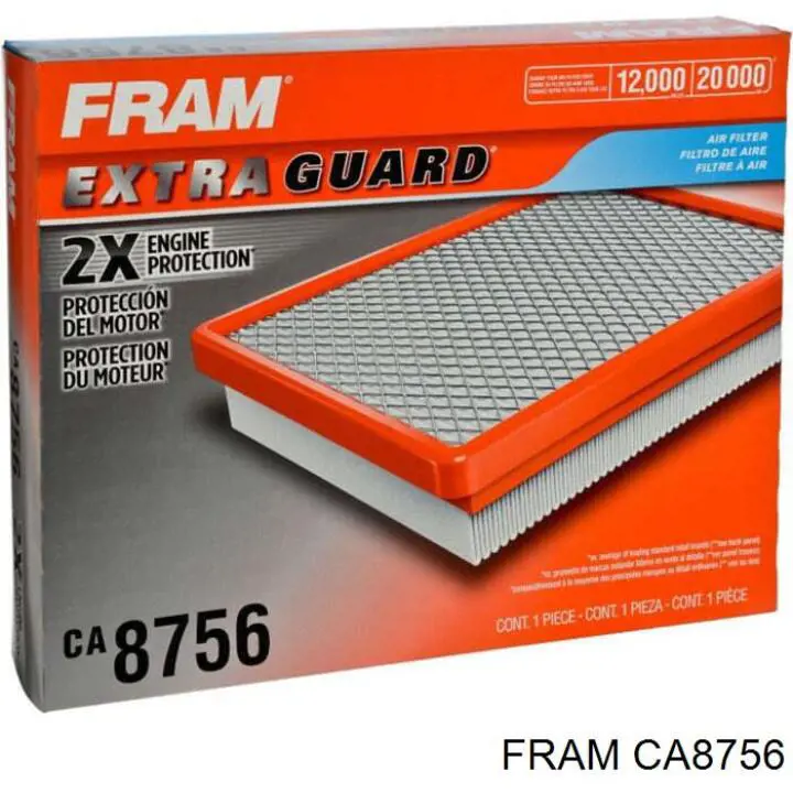 CA8756 Fram Повітряний фільтр двигуна