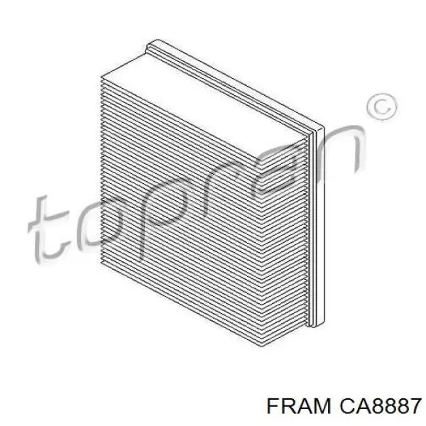 Купити CA8887 Fram Автомобільний фільтр повітря