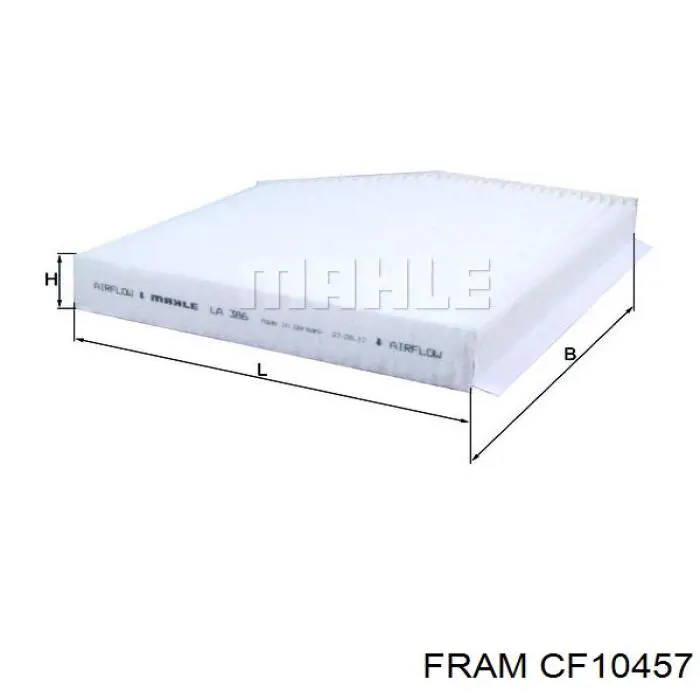 CF10457 Fram фільтр салону