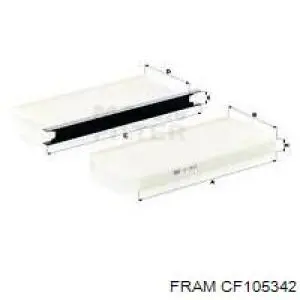 Купити CF105342 Fram Фільтр салону вугільний