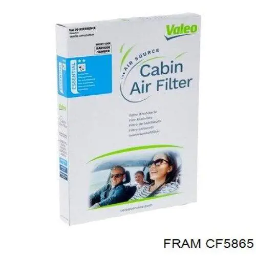 Купити CF5865 Fram Фільтр салону вугільний