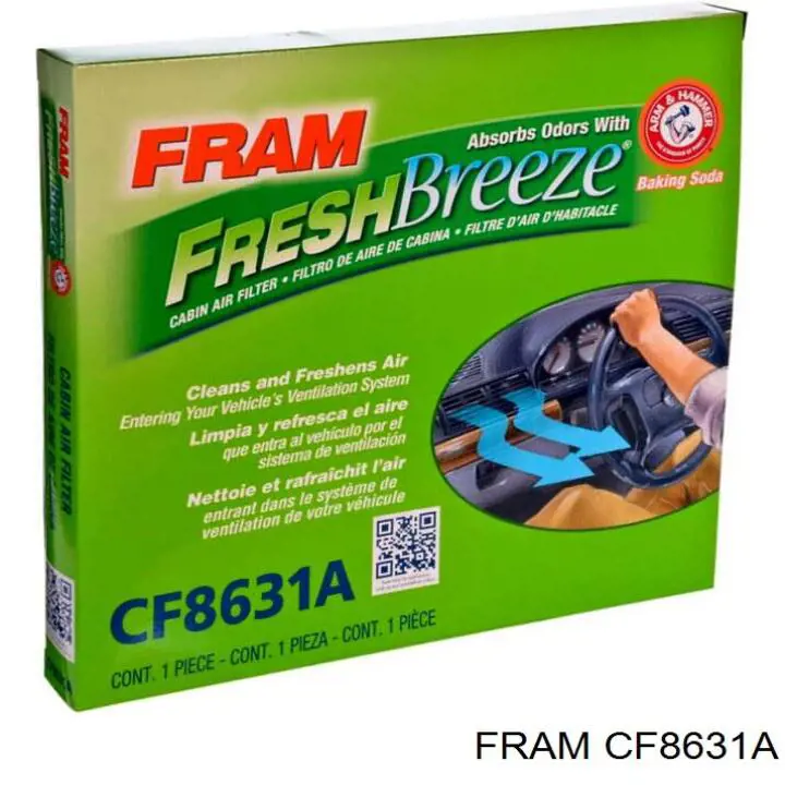 CF8631A Fram фільтр салону