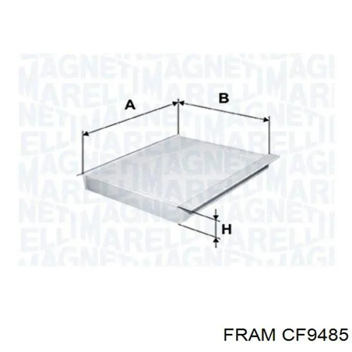 Фільтр салону CF9485 Fram