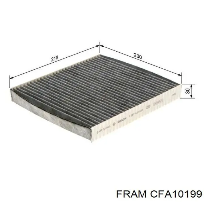 Повітряний фільтр салону Mfilter K9081C