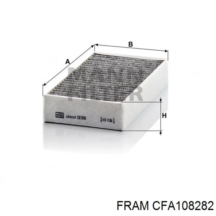 CFA108282 Fram Внутрішньосалонний фільтр