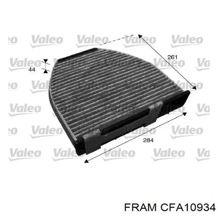 Фільтр повітряний обігрівача Fram CFA10934 ціна, від 20.70 USD