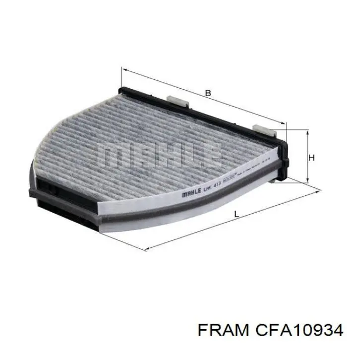 CFA10934 Fram Внутрішньосалонний фільтр