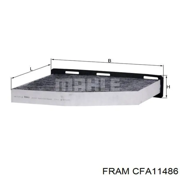 Фільтр салону CFA11486 Fram
