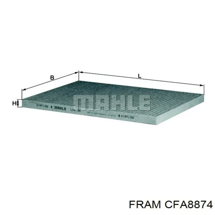 AF5062A Alpha Filter Внутрішньосалонний фільтр