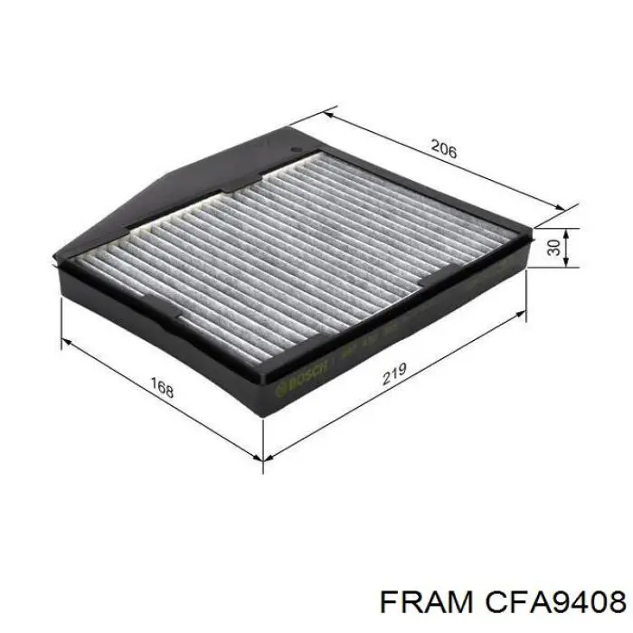Купити K1101A Filtron Фільтр салону вугільний