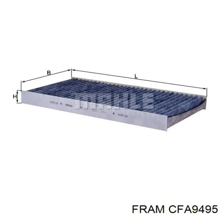 CFA9495 Fram фільтр салону