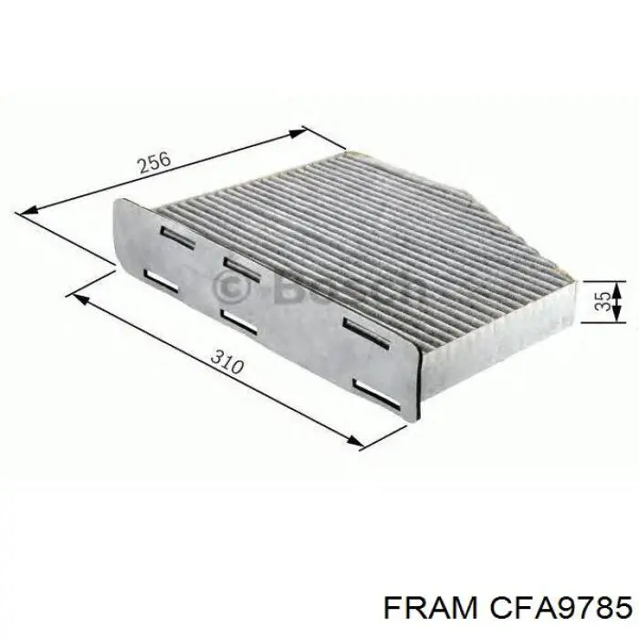 Фільтр салону CFA9785 Fram