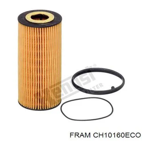 Масляний фільтр двигуна Fram CH10160ECO ціна, від 10.67 USD