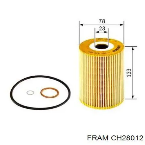 Масляний фільтр FOE150D Shafer