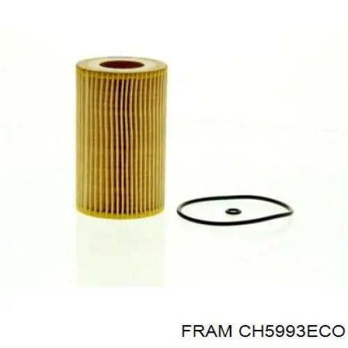 Масляний фільтр двигуна Fram CH5993ECO ціна, від 4.64 USD