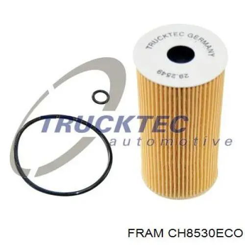 Масляний фільтр двигуна Fram CH8530ECO ціна, від 4.45 USD